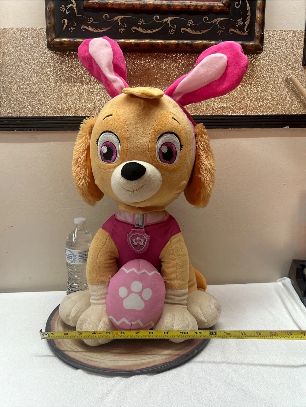 PAW Patrol Skye Jumbo Plush Easter Bunny Ears Egg Nickelodeon 2019 24” Large